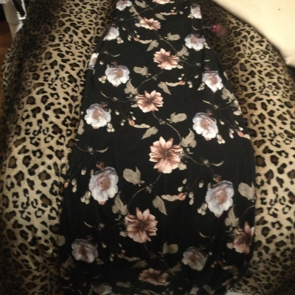 Floral maxi dress